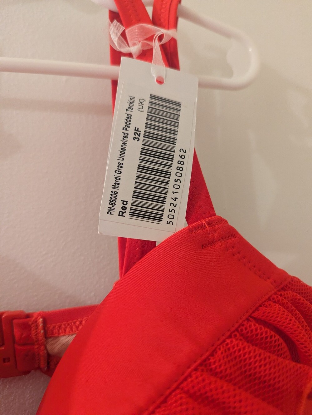 Red Ruffle Tankini - Picture 4 of 5